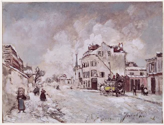 Uitzicht op Faubourg Saint-Jacques